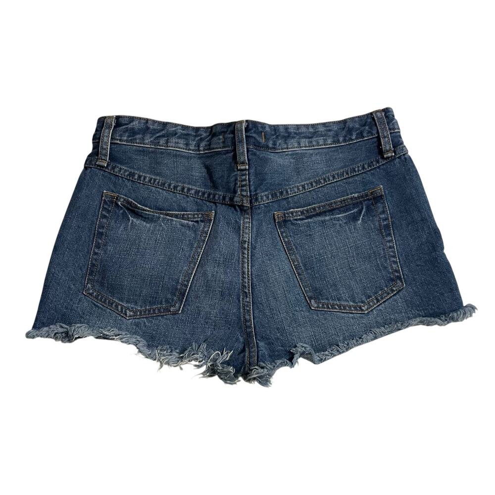 Free People Womens Denim Jean Shorts Size 29 Rock Denim Uptown Short Harbor - Picture 2 of 10